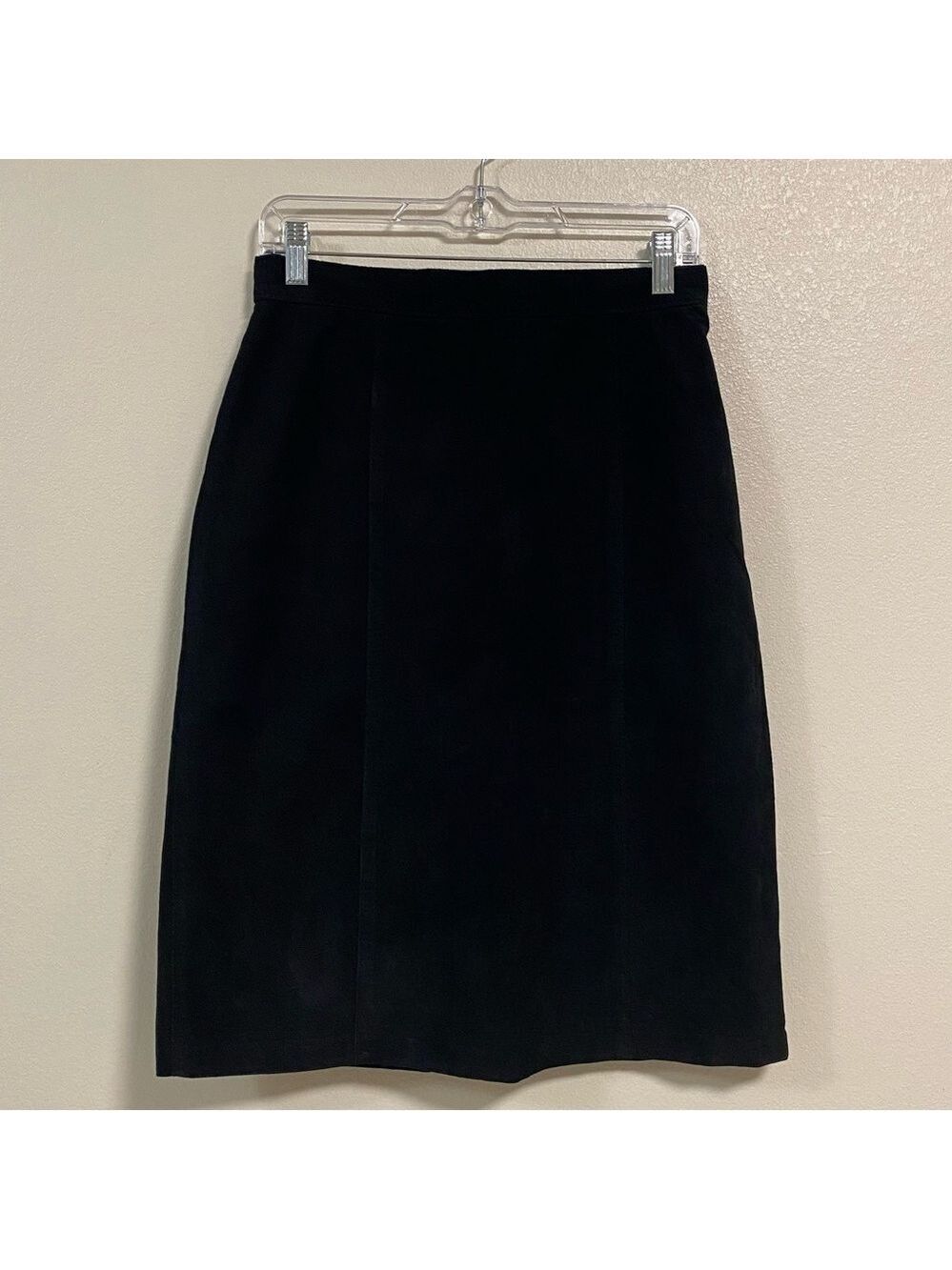 Daniel Marcus Suede Leather Pencil Skirt Size 12